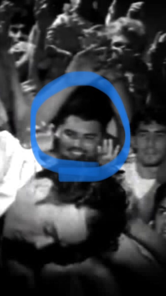 Can anyone guess who this actor is? This is a still from the video