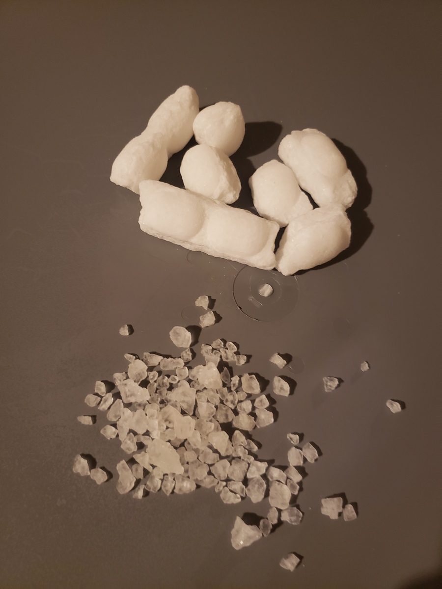 Got a Costco water softener and it has smaller salt crystals. Time to