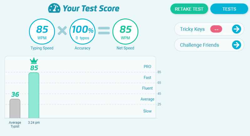 Online Typing Test WPM