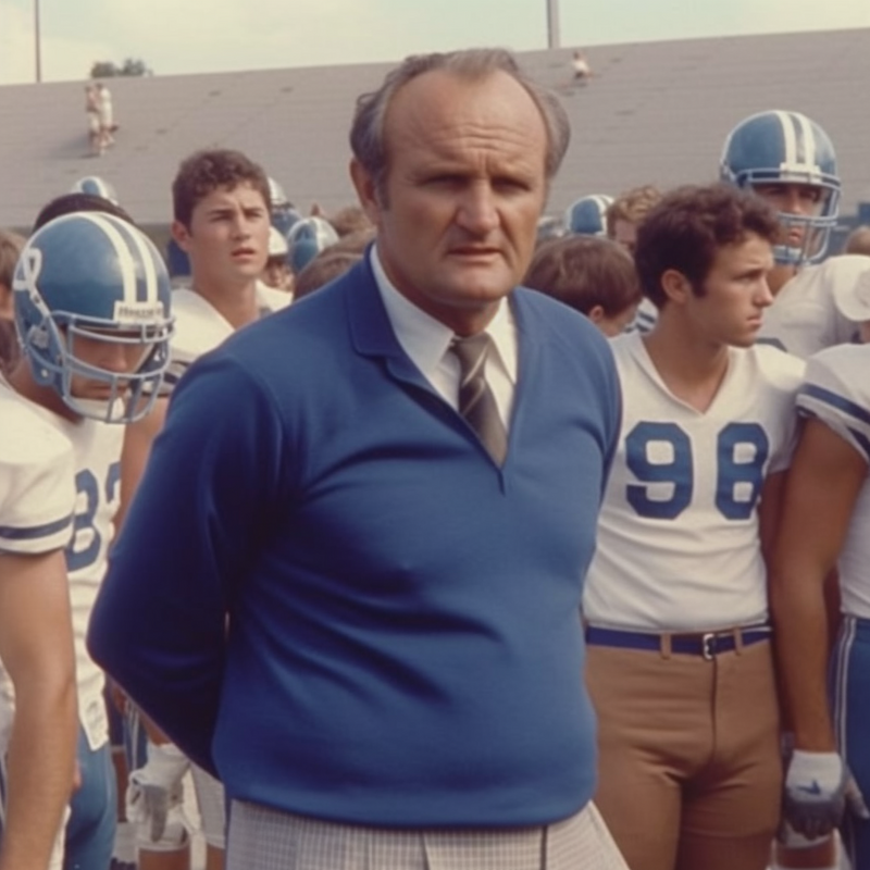 I asked AI to create me pictures of BYU's coaches..