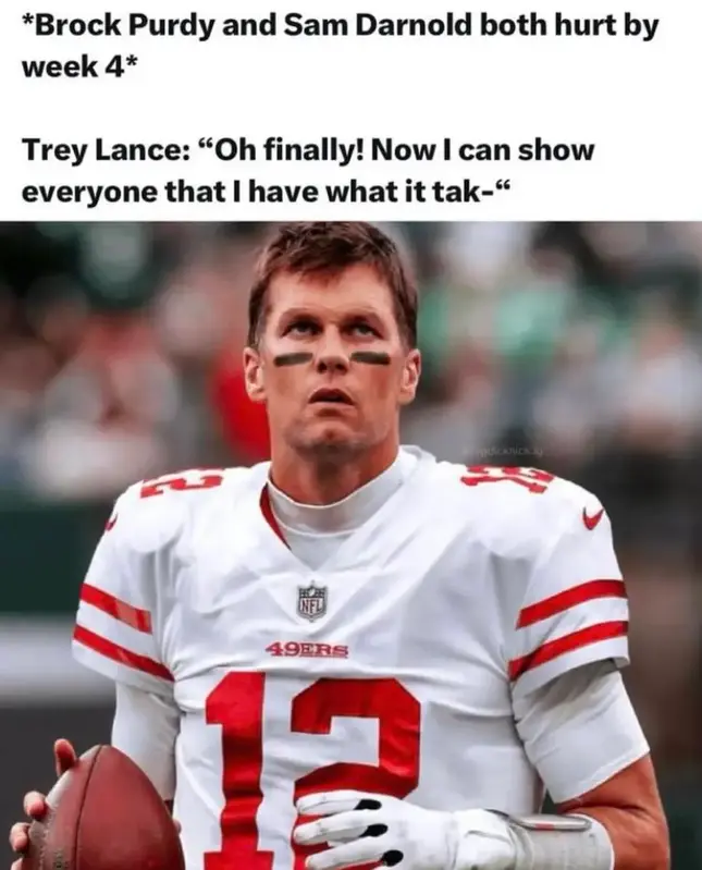 Poor trey lance 