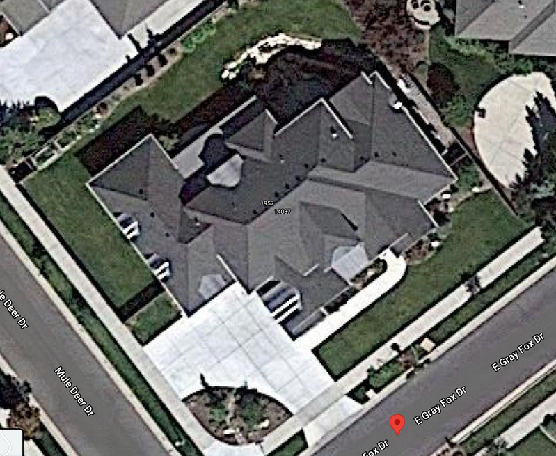 past satellite images of my house