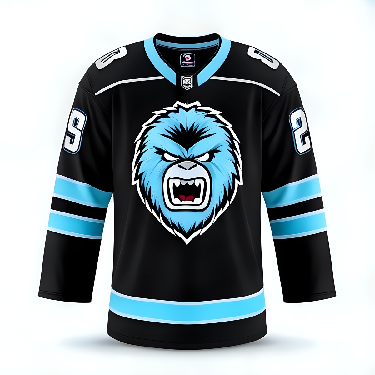 Utah Yeti logos and jersey concepts