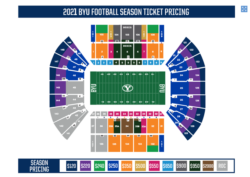 BYU Football Ticket Reseating Information - BYU Athletics