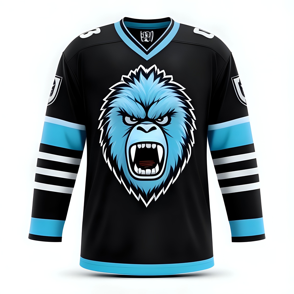 Utah Yeti logos and jersey concepts